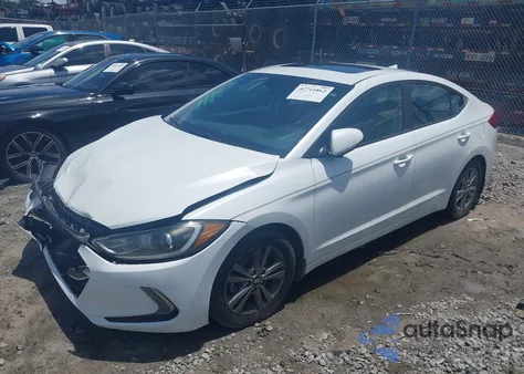 2017 Hyundai Elantra Value Edition из США, поврежденный, VIN 5NPD84LFXHH177395